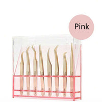 Tweezer Stand Holder with a Cover