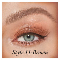 Dark Brown Pre-Glued DIY / Non Pre-Glued DIY / cluster / Segment Lashes