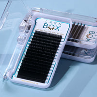 DOUBLE VELVET FLAT LASH TRAYS B/C/CC
