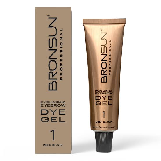 BRONSUN EYEBROW & EYELASH GEL TINT WITH HENNA EFFECT 15g