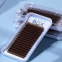 Dark Brown YY LASH C CURL 0.07 16 LINES Mix 8-13mm