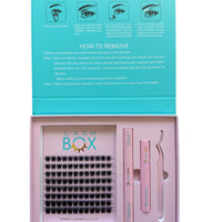 Lashbox DIY / Cluster/ Segment lashes Home Kit-Style 11