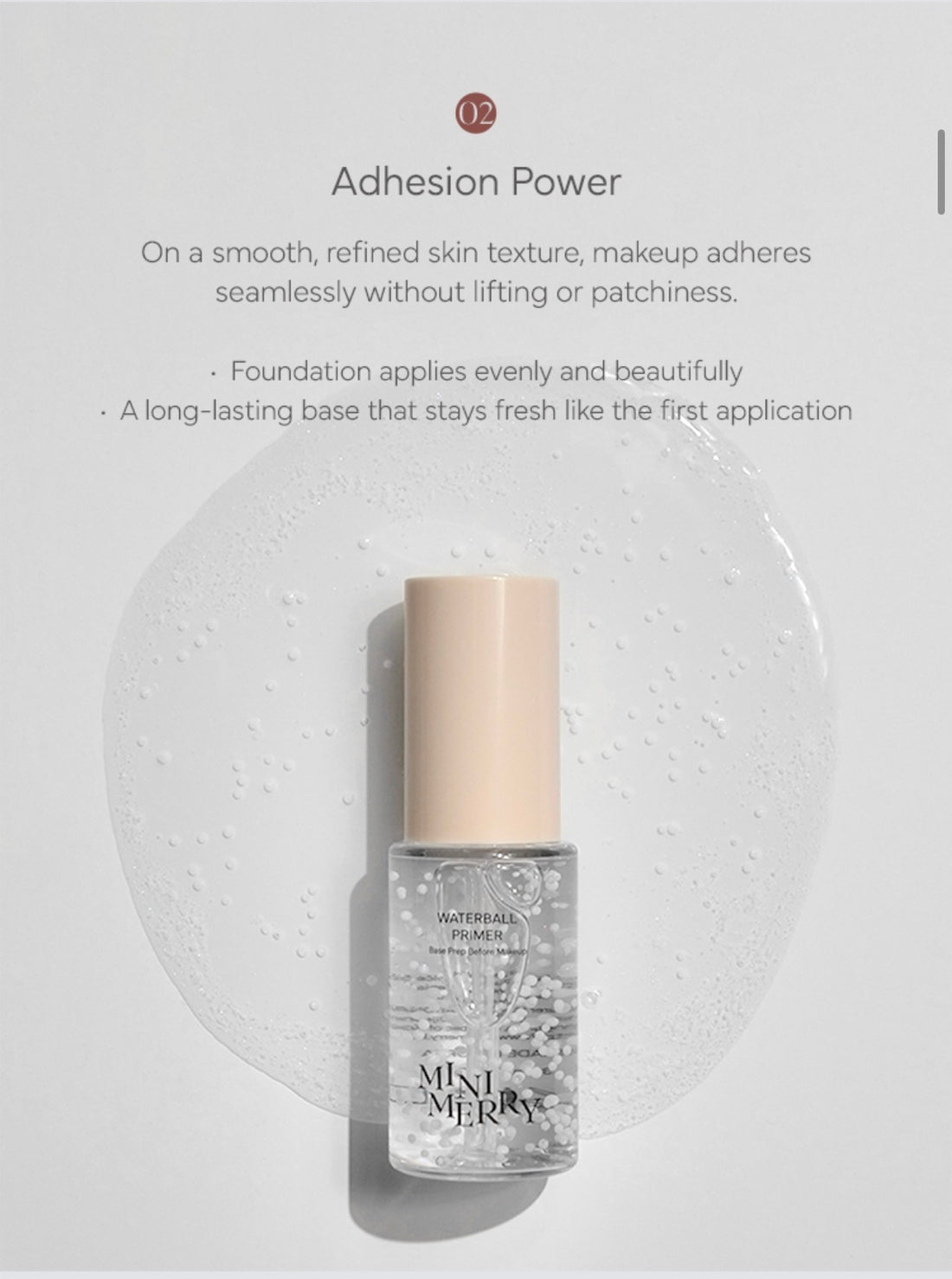 K-Beauty MINI MERRY WATERBALL PRIMER