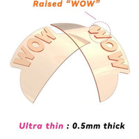 1 Pair Flat Silicone Shields Reusable