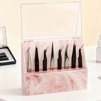 Tweezer Stand Holder with a Cover