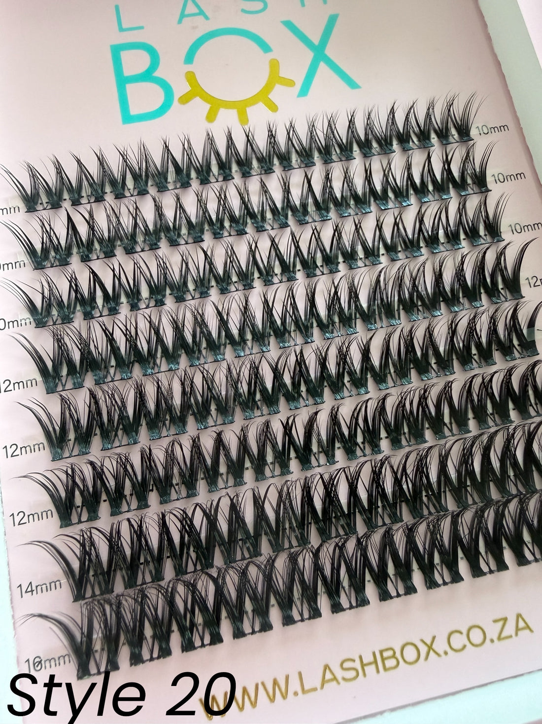 Lashbox DIY / Cluster/ Segment lashes Home Kit-Style 11