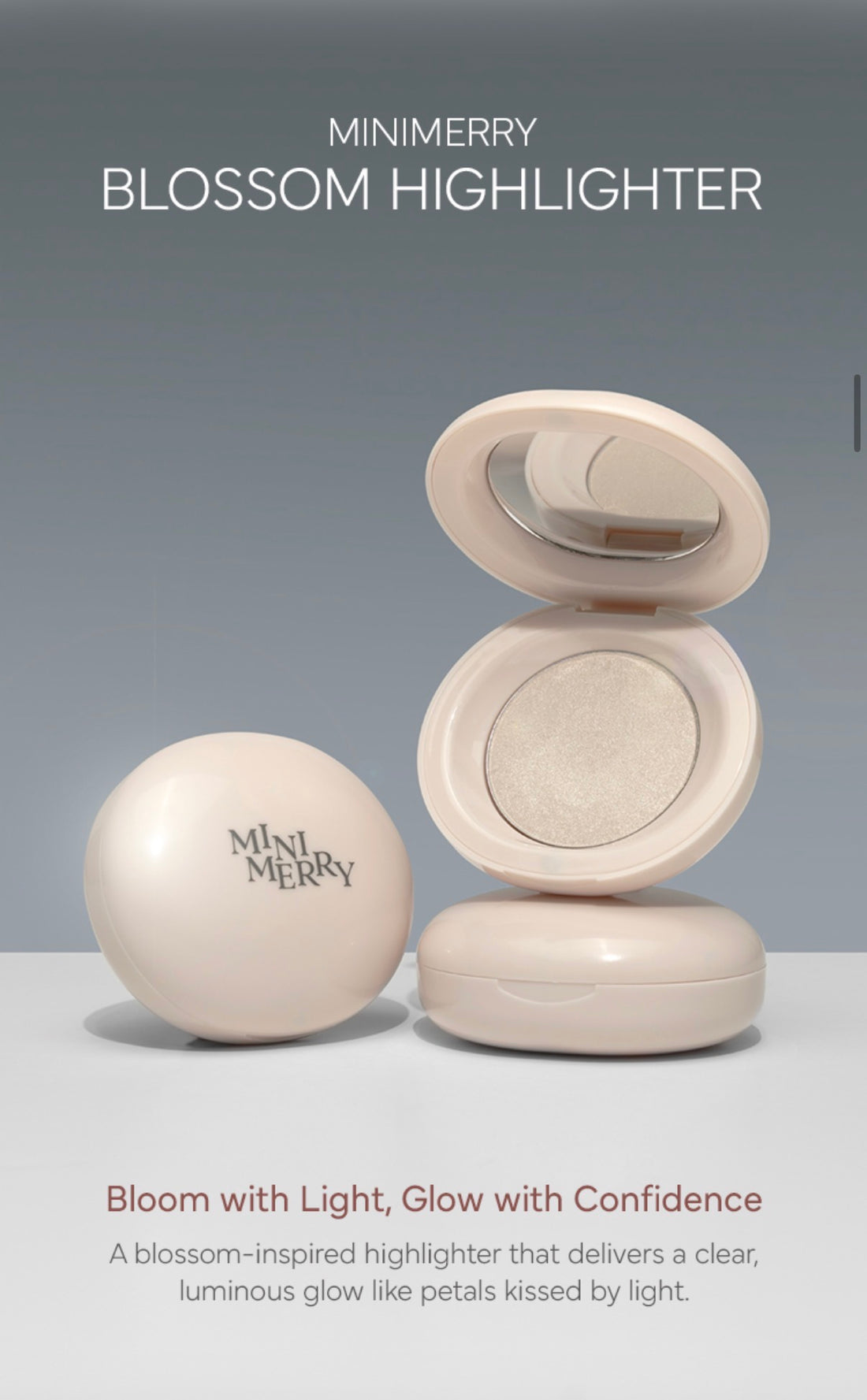K-Beauty Mini Merry Blossom Highlighter 3g