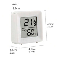 Mini Digital LCD Temperature Thermometer Humidity Hydrometer Meter