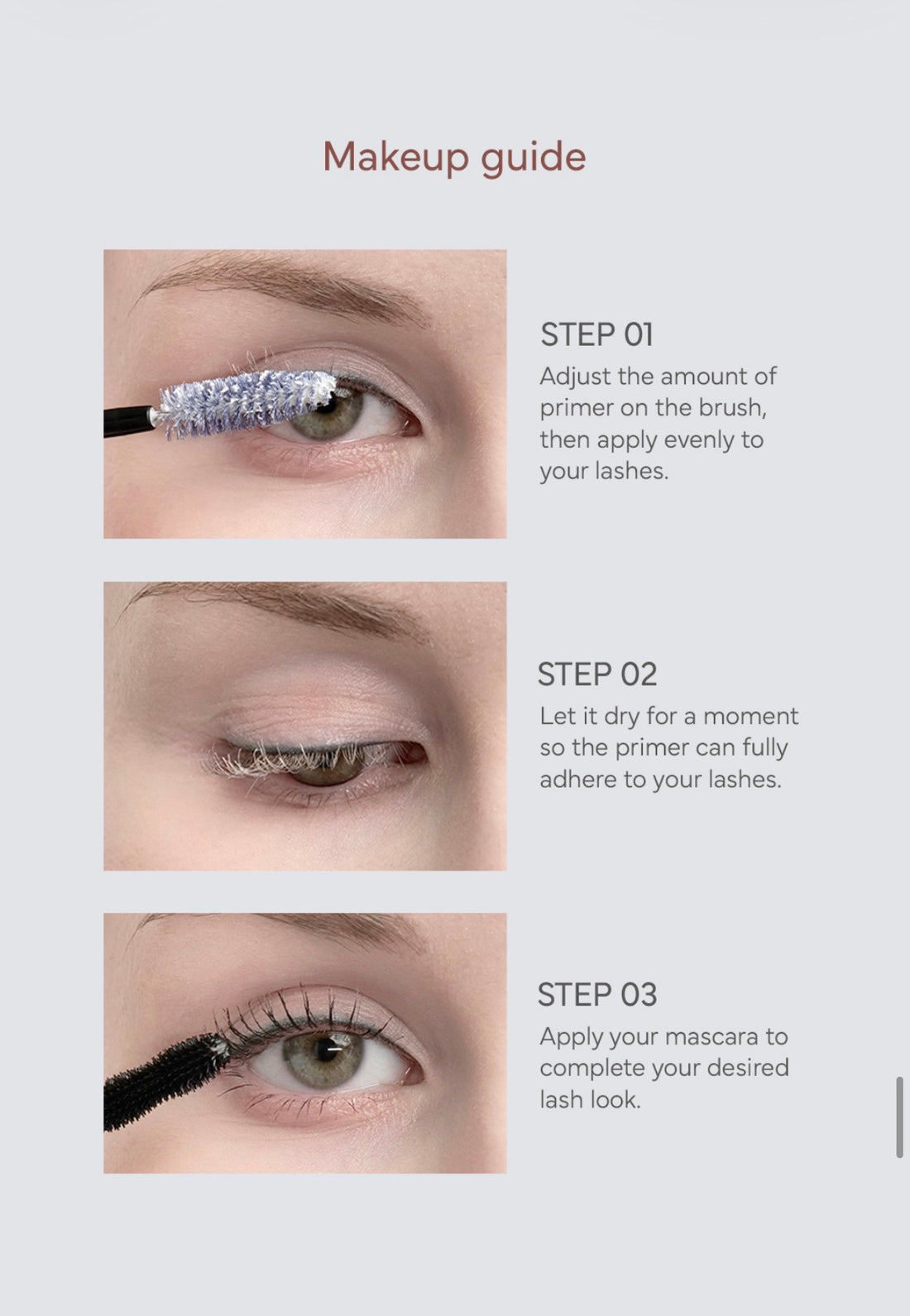 K-Beauty MINI MERRY mascara BASE PRIMER 7g