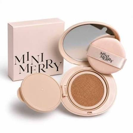 K-Beauty Mini Merry Cushion with Cantella and Niacinamide Long Wear Cushion 13 g
