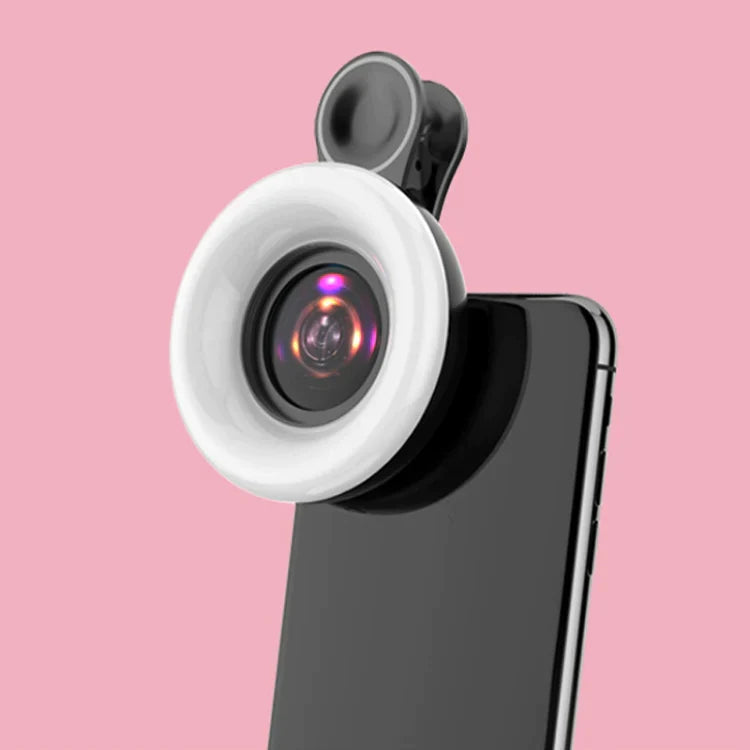 Mobile MACRO zooming camera lens  LED flash light
