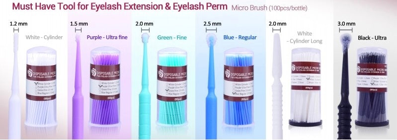 Microbrushes x 100 pcs