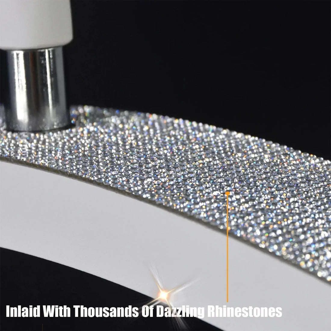 Bedazzled / Diamond LED Half Moon lamp