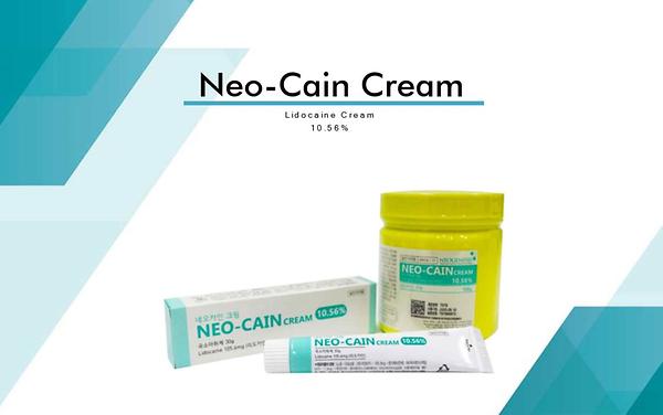 NEO-CAIN Topical Anaesthetic Cream 10.58% Lidocaine 30/500g