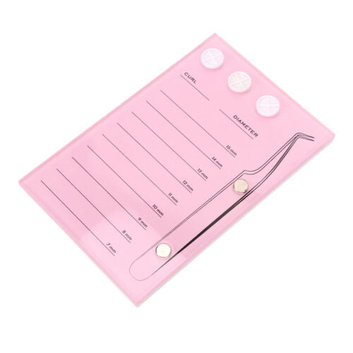 Acrylic Lash tile (Magnetic Station with Glue cup holders)